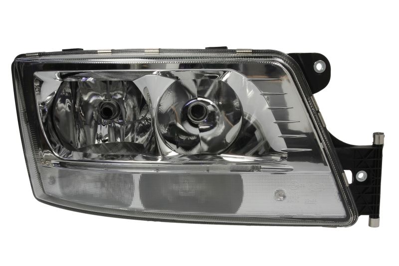 Far față electric 24V cromat