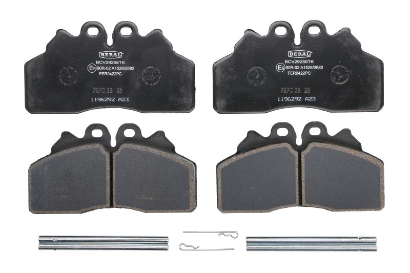 Set placute frana fata 175,4x95x27 mm