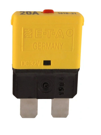 Siguranta Automat 6x20x34,9 mm 32 V Galben