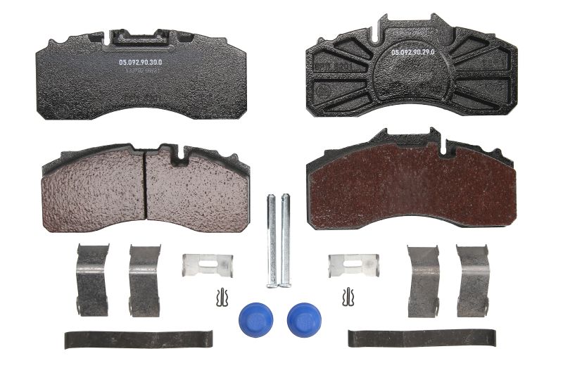 Set placute frana spate 210.9x90.6x29 mm