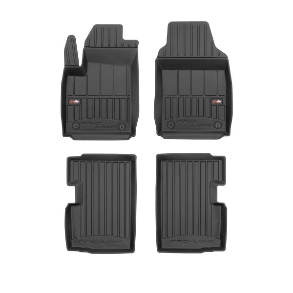 Covoras podea cauciuc fata hatchback TPE 4 bucati