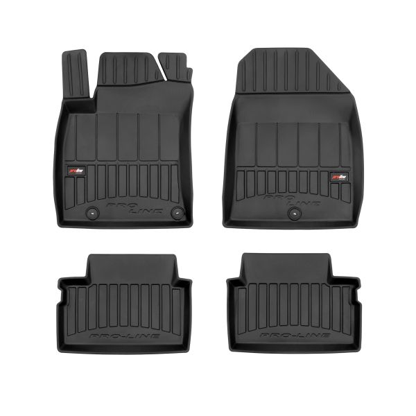 Covoras podea cauciuc fata TPE hatchback 4 bucati negru