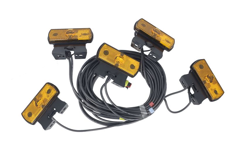 Lumina de clarificare LED 24V portocaliu
