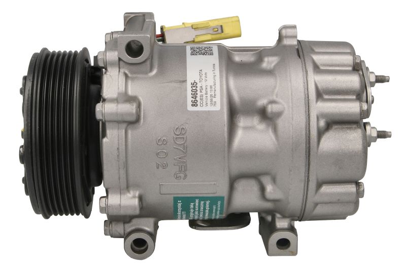 Compresor climatizare SD7V16 fulie 108 mm 12V