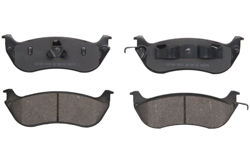 Set placute frana spate 140.4x49.2x16 mm