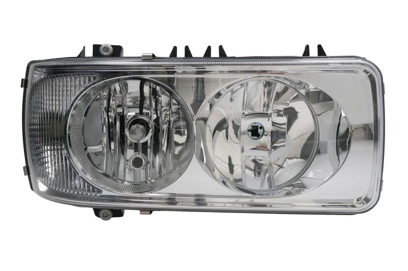 Far fata electric cromat semnalizator transparent