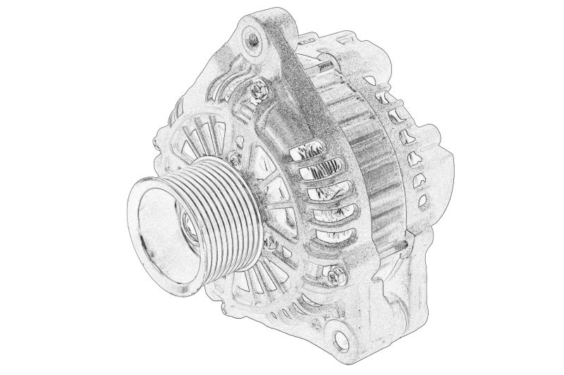 Alternator 24V 62 mm