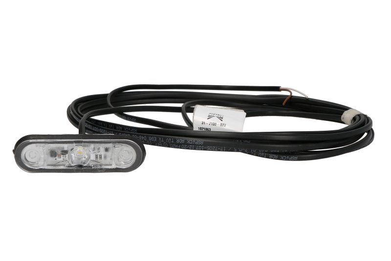 Lumina de clarificare LED 12V alb cablu 5000 mm 81,4x24,3 mm