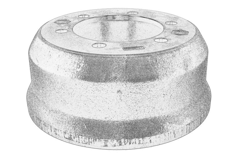 Tambur frana 300 mm 100 mm 144 mm set 2 bucati