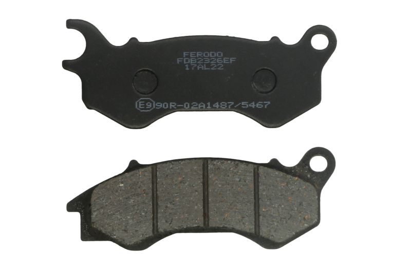 Set placute frana fata 111x44.7x8 mm