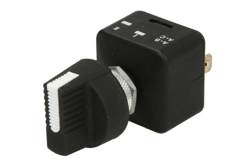 Comutator presiune limitator incarcare ax 12V/24V negru