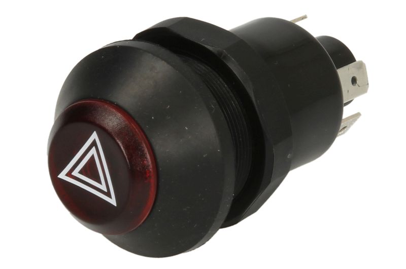 Comutator contact portieră de urgență 12V/24V negru/roșu