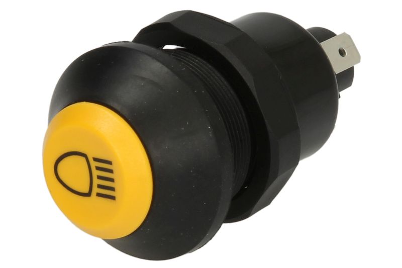 Comutator contact portiera principal 12V/24V negru/galben
