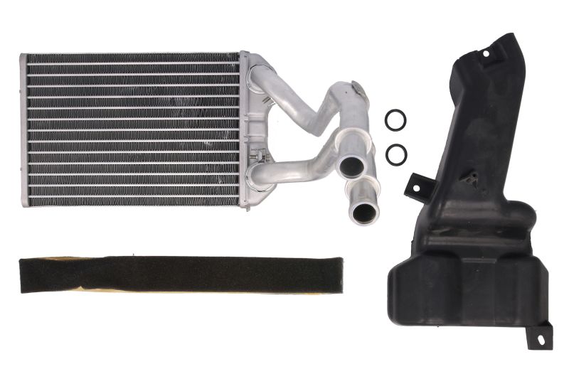 Schimbator de caldura incalzire habitaclu aluminiu 230x145x32 mm
