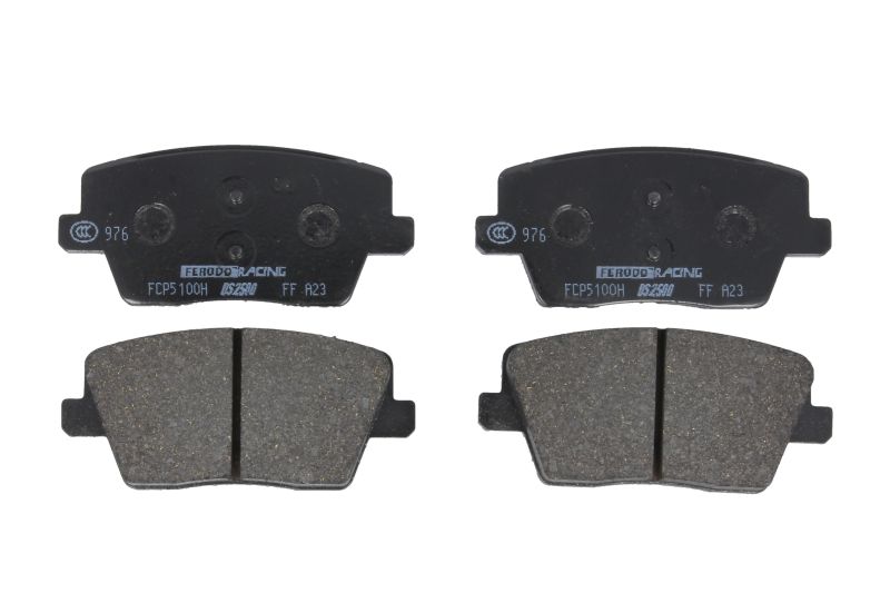 Set placute frana fata 112.0x51.0x17.0 mm