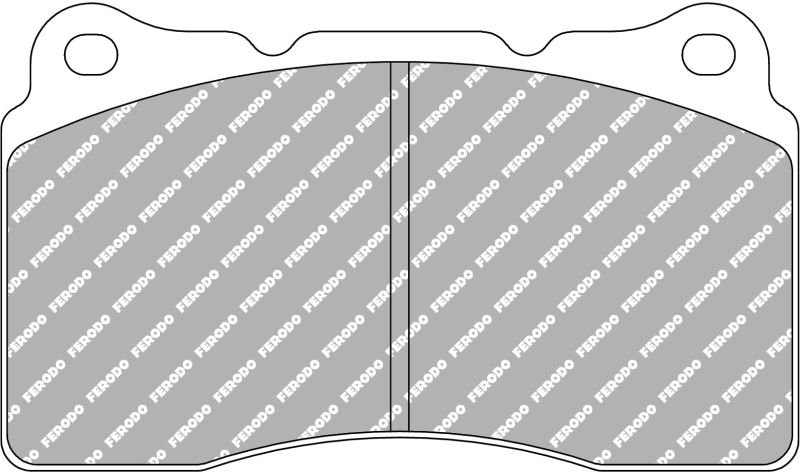 Set plăcuțe frână față 131.8x77.2x16 mm