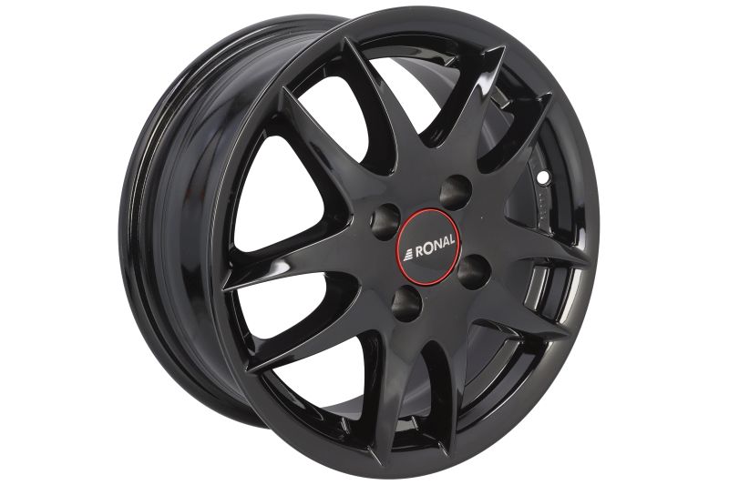 Janta aliaj 6.0x14.0 inch aluminiu negru