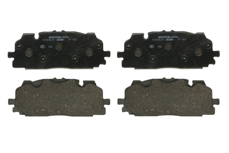Set placute frana fata 194.2x74.3x16.6 mm