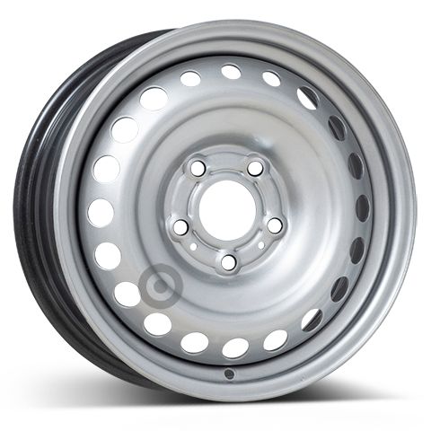 Jantă oțel 6.0x15 inch CH 66 mm argintiu