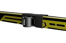 Suport de schi si snowboard aluminiu negru 2 bucati