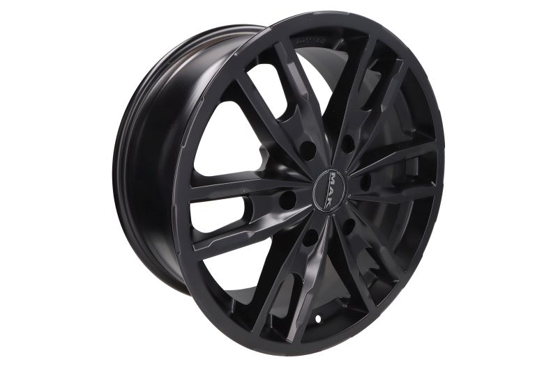 Janta aliaj 7,5x17 inch ET 106,1 mm aluminiu negru mat