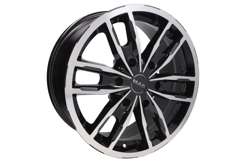 Janta aliaj 7,5x17 inch ET 106,1 mm aluminiu oglinda neagra