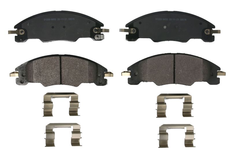 Set placute frana fata 161.2x56.6x16.9 mm