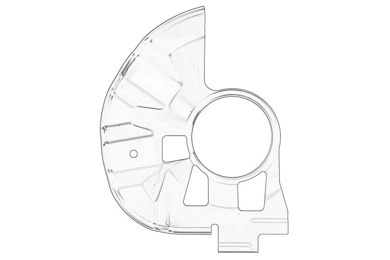Protectie stropire disc frana fata