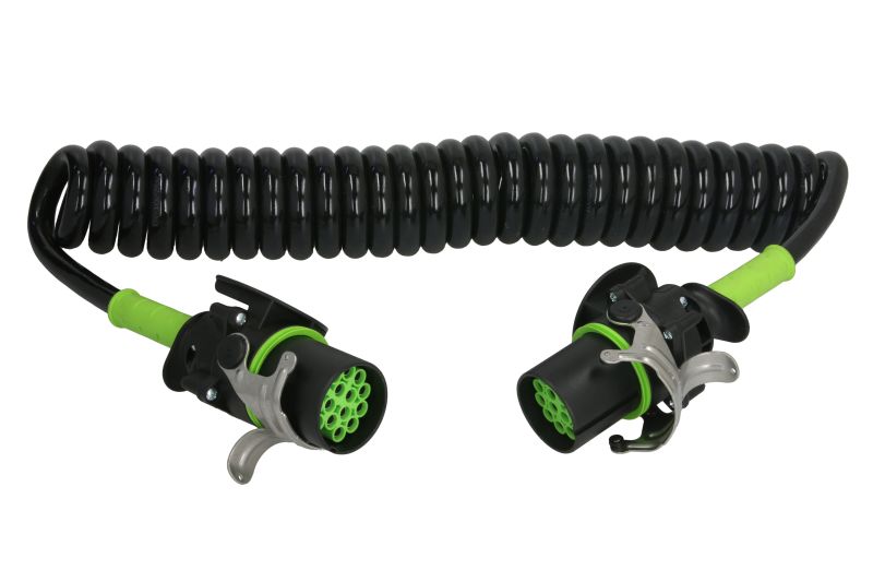 Cablu infasurat 24V negru 4,5 m