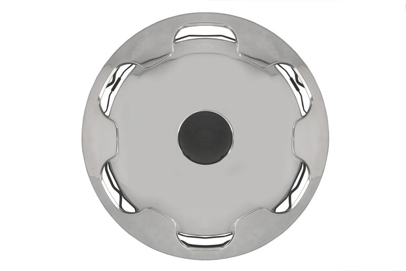 Capac roata spate otel inoxidabil tip plat