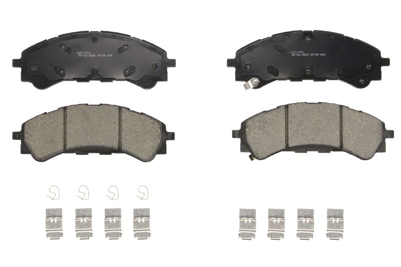 Set placute frana fata 184,4x66,8x16,2 mm