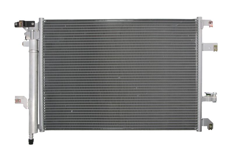 Condensator climatizare 635x438x20 mm aluminiu