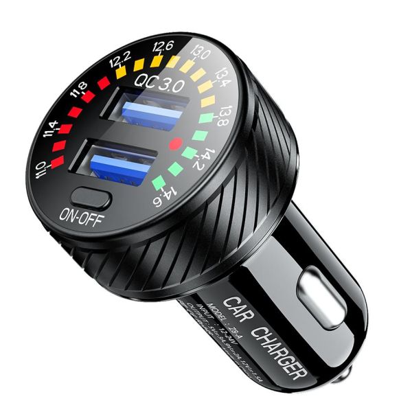 Incarcator auto 18.0 W negru