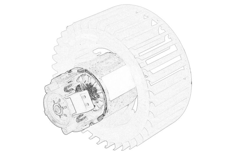 Electromotor, ventilatie interioara