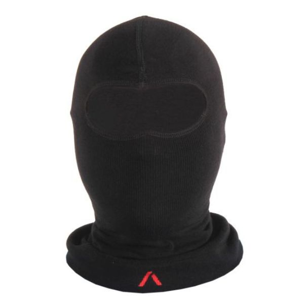 Mantele și gulere lână unisex negru