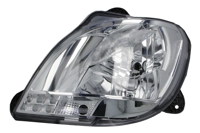 Far fata halogen electric 24V cromat