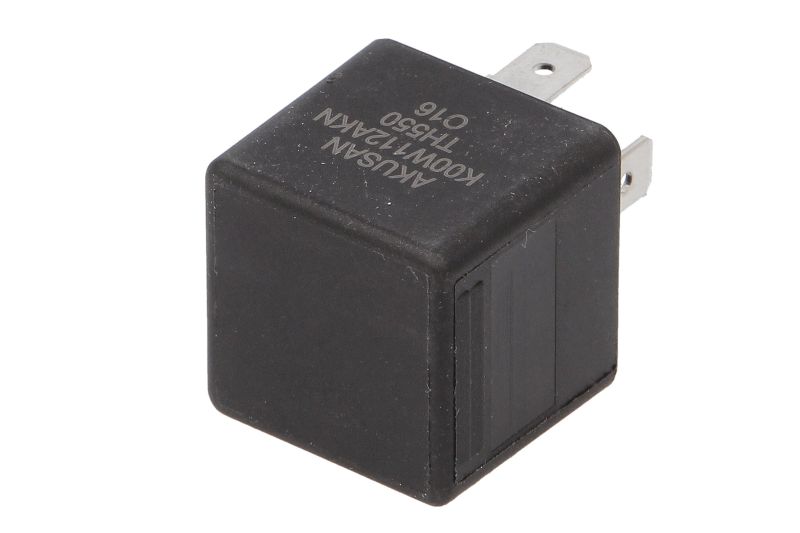 Releul curentului de lucru 12V negru/gri IP34