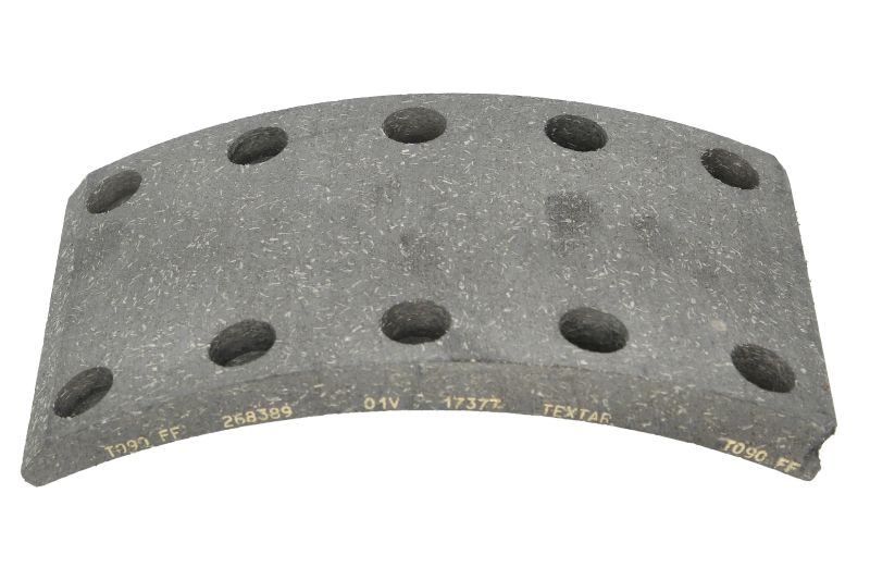 Plăcuțe de frână frână tambur spate 222x120x18 mm tambur 420 mm