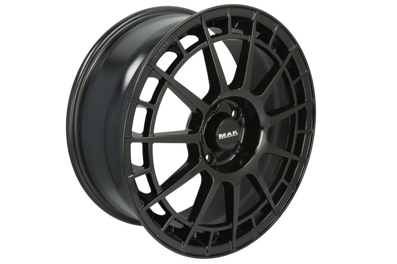 Janta aliaj 7,5x18 inch ET 76 mm aluminiu negru lucios