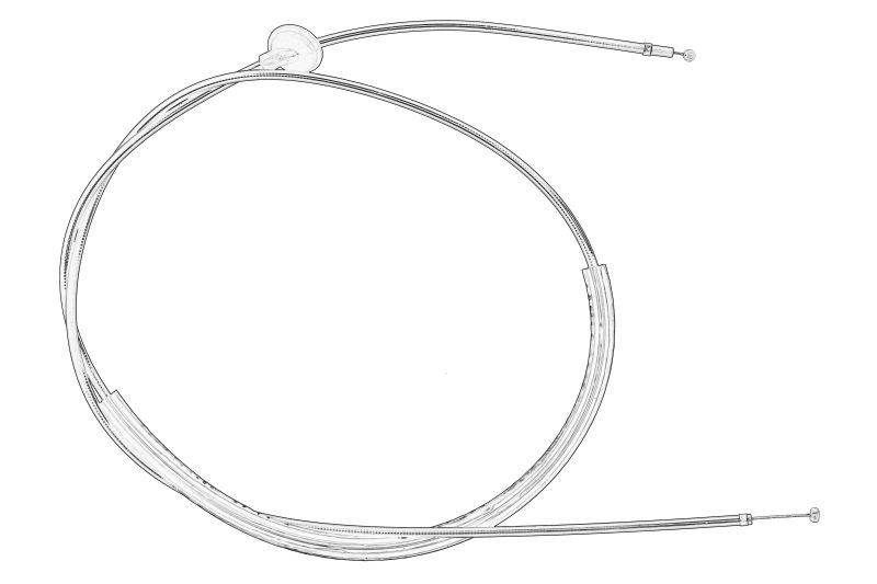 Cablu capota motor