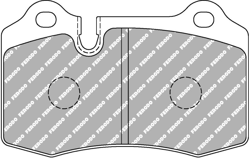 Set plăcuțe frână față 109.8x69.3x15 mm