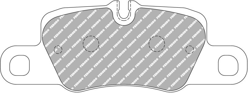 Set placute frana spate 187.7x70.6x16.0 mm