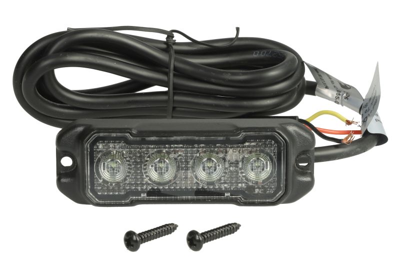 Girofar LED albastru 85x28 mm