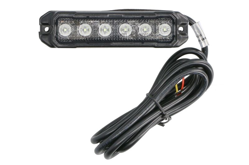 Girofar LED albastru 113x28 mm