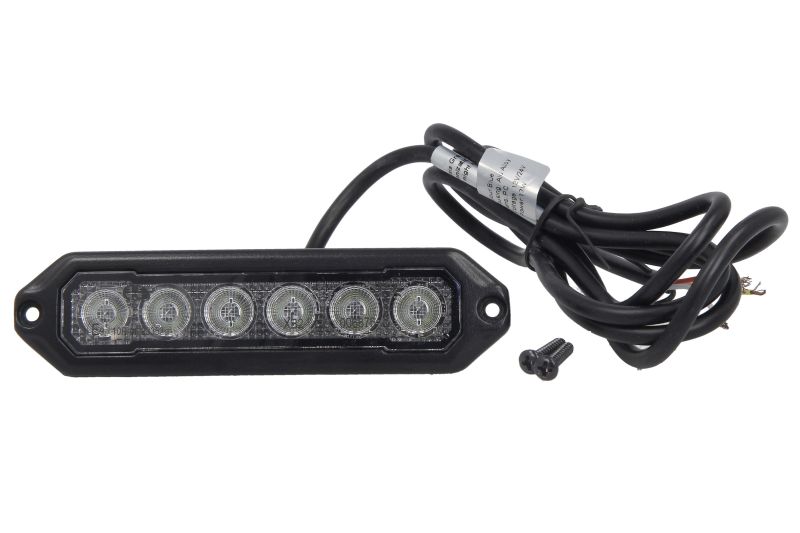 Girofar LED albastru 139x38 mm