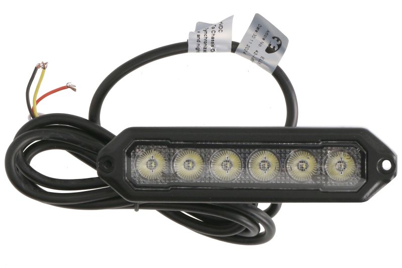 Girofar LED alb 139x38 mm