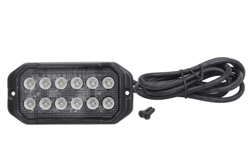 Girofar LED albastru 113x56 mm