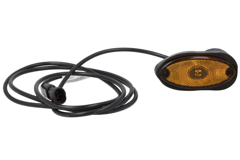 Lumina de clarificare lateral LED 24V portocaliu cablu 2000 mm 102x46 mm