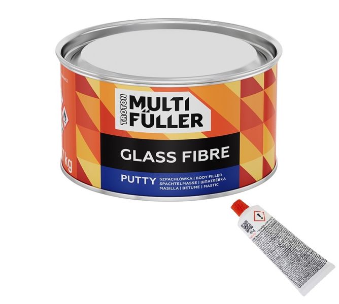 Filler caroserie fibra de sticla verde