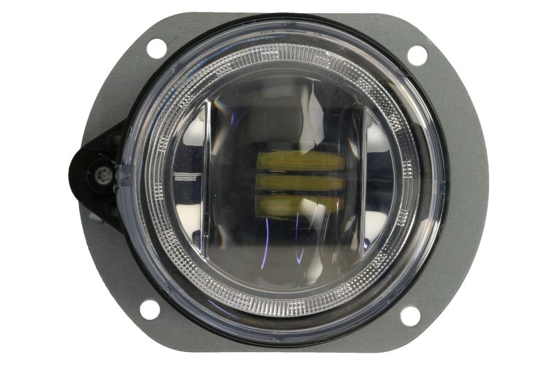 Proiector ceata fata 55x116 mm 12V transparent negru